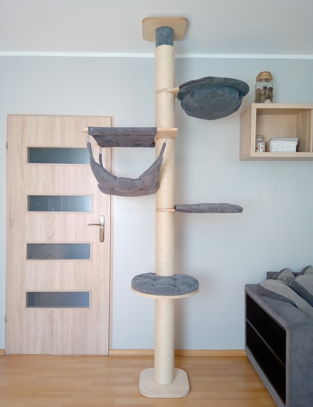 Drapak sufitowy-rozporowy SF15 SKL