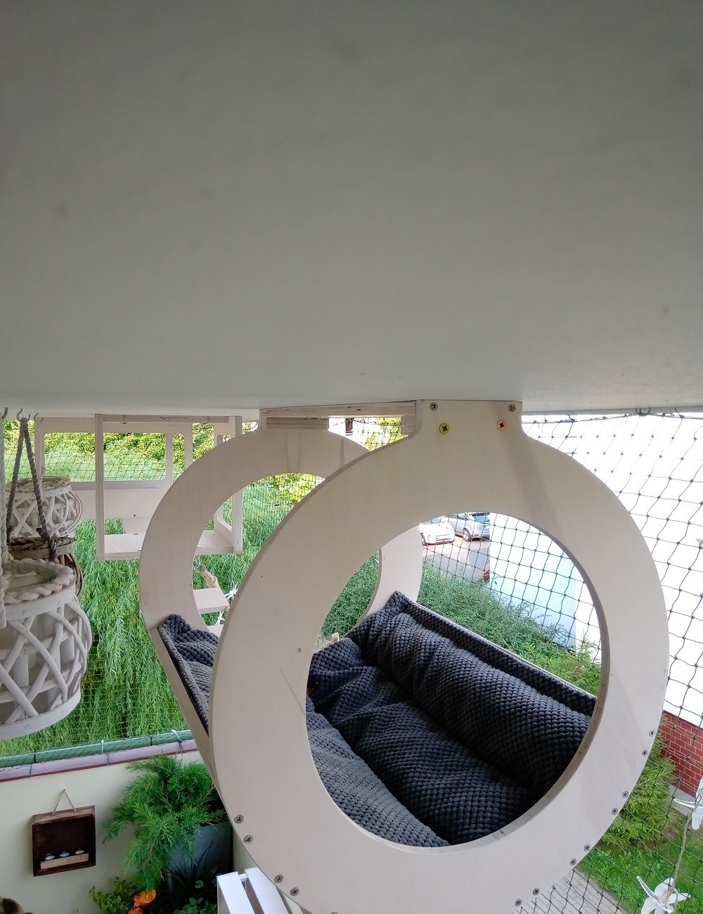 Leżanka sufitowa dla kota- impregnowana