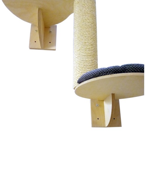 Drapak z półką dla kota SNO 10