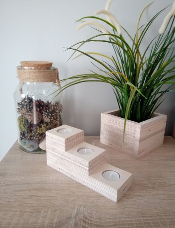 Świecznik stopniowany