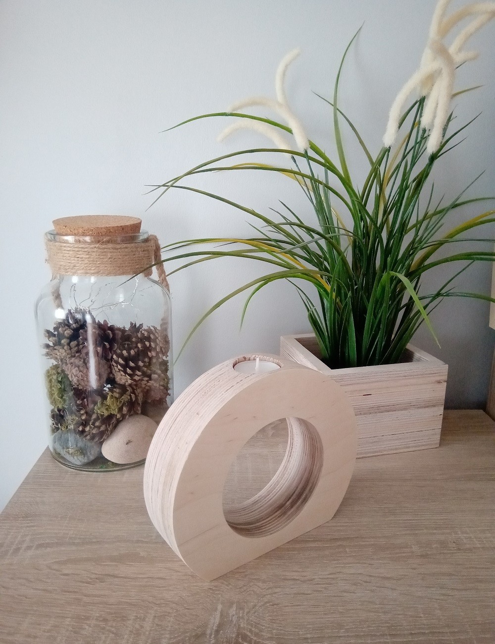 Świecznik okrągły