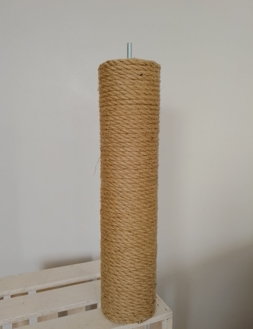 Słup drewniany ze szpilką Ø12cm