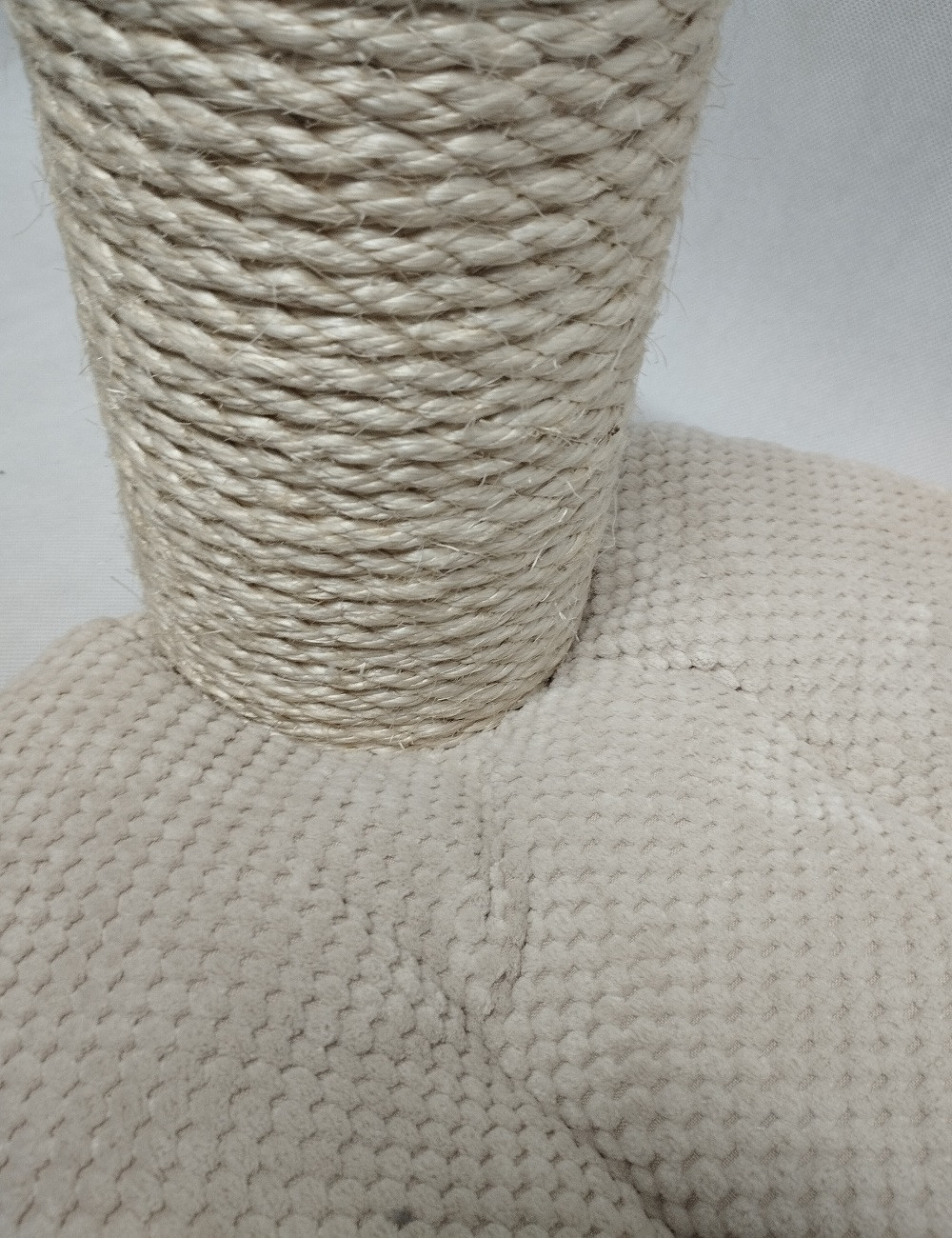 Półka okrągła Ø 45 z wycięciem na słup