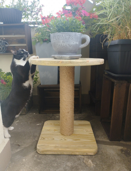 Stolik drewniany- impregnowany ciśnieniowo- lakierowany