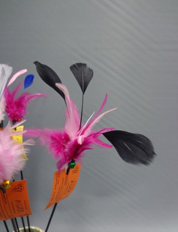 Wędka z gęsimi lotkami 2