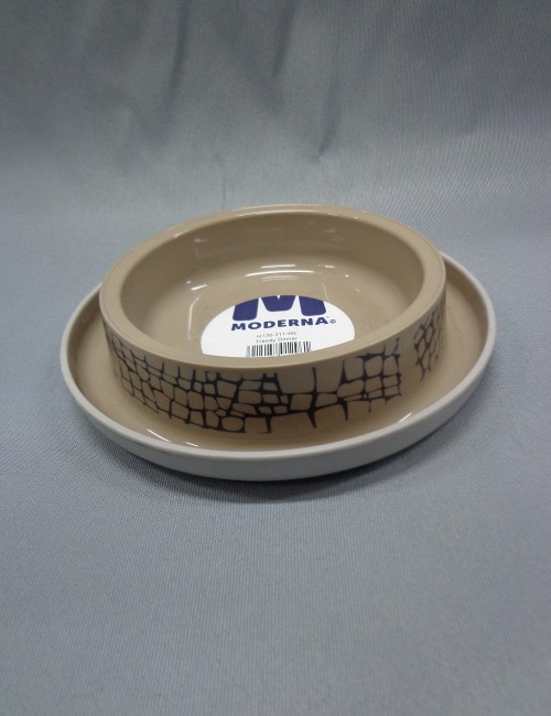 Miska Moderna mozajka brąz