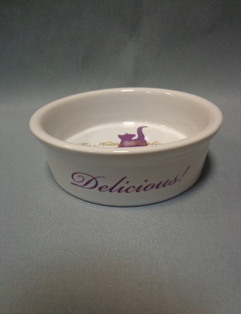 Miska ceramiczna My Kitty Darling- biała 2