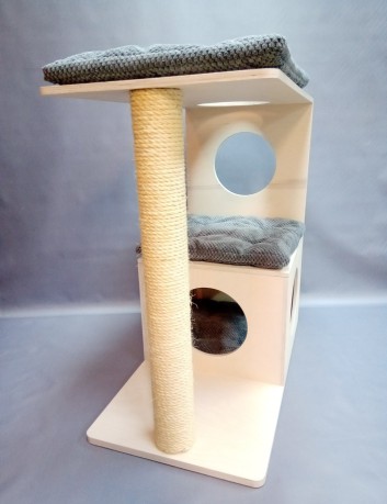 Drapak dla kota Cube 1 2